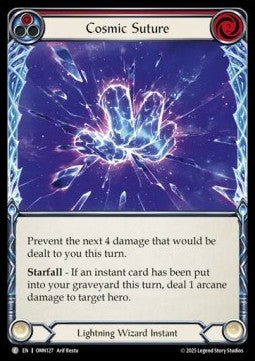 Cosmic Suture (Red) [OMN127] (Omens of the Third Age) Rainbow Foil