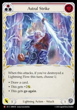 Astral Strike [OMN145] (Omens of the Third Age) Regular