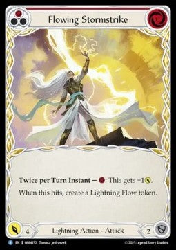 Flowing Stormstrike [OMN152] (Omens of the Third Age) Rainbow Foil