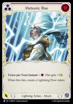 Meteoric Rise [OMN153] (Omens of the Third Age) Rainbow Foil