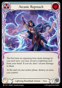 Arcanic Reproach [OMN052] (Omens of the Third Age) Rainbow Foil