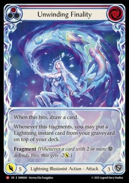Unwinding Finality (Extended Art) [OMN004] (Omens of the Third Age) Cold Foil