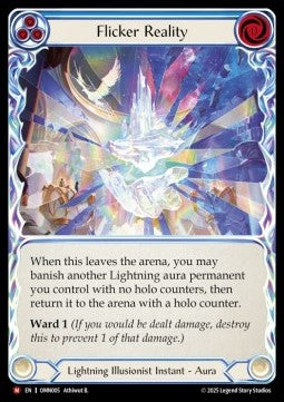 Flicker Reality [OMN005] (Omens of the Third Age) Rainbow Foil