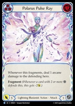 Polarus Pulse Ray (Blue) [OMN011] (Omens of the Third Age) Regular