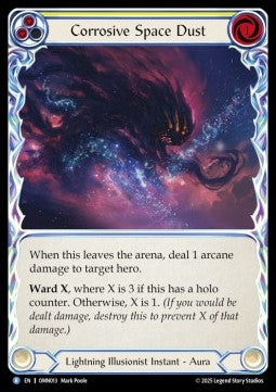 Corrosive Space Dust (Yellow) [OMN013] (Omens of the Third Age) Regular