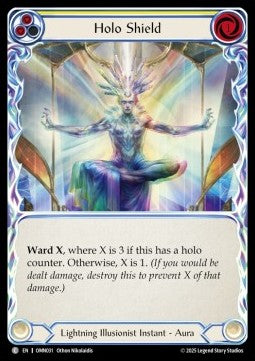 Holo Shield (Yellow) [OMN031] (Omens of the Third Age) Regular