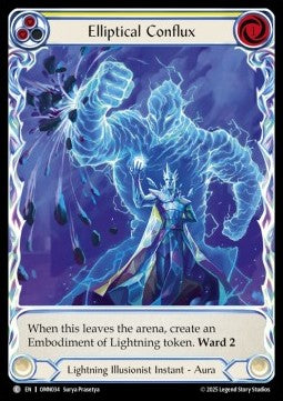 Elliptical Conflux (Extended Art) [OMN034] (Omens of the Third Age) Cold Foil