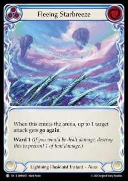 Fleeing Starbreeze [OMN037] (Omens of the Third Age) Regular