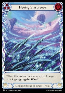 Fleeing Starbreeze (Extended Art) [OMN037] (Omens of the Third Age) Cold Foil