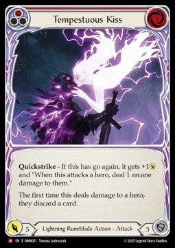 Tempestuous Kiss [OMN051] (Omens of the Third Age) Regular