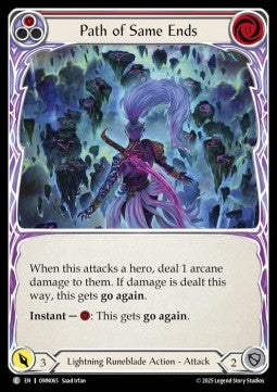 Path of Same Ends (Red) [OMN065] (Omens of the Third Age) Regular