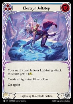 Electryn Joltstep (Blue) [OMN082] (Omens of the Third Age) Regular