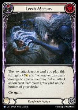Leech Memory [OMN091] (Omens of the Third Age) Rainbow Foil
