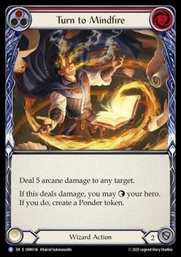Turn to Mindfire [OMN136] (Omens of the Third Age) Regular