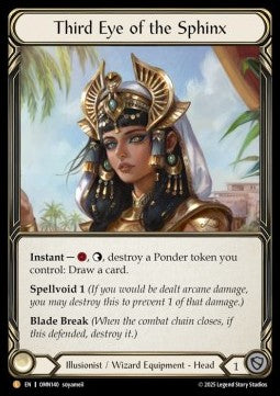 Third Eye of the Sphinx [OMN140] (Omens of the Third Age) Rainbow Foil