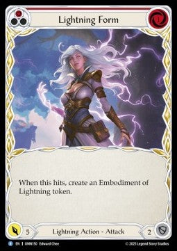 Lightning Form [OMN150] (Omens of the Third Age) Regular