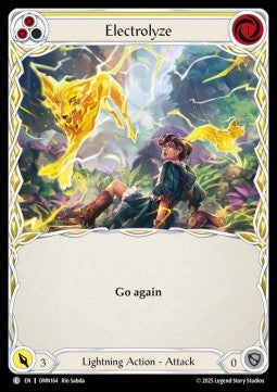 Electrolyze (Yellow) [OMN164] (Omens of the Third Age) Regular