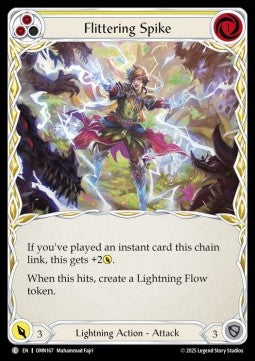Flittering Spike (Yellow) [OMN167] (Omens of the Third Age) Regular