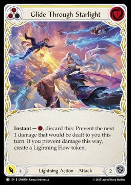 Glide Through Starlight (Yellow) [OMN170] (Omens of the Third Age) Regular