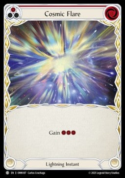 Cosmic Flare [OMN187] (Omens of the Third Age) Rainbow Foil