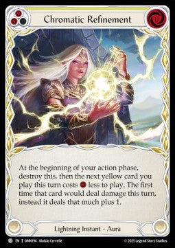 Chromatic Refinement (Yellow) [OMN194] (Omens of the Third Age) Regular