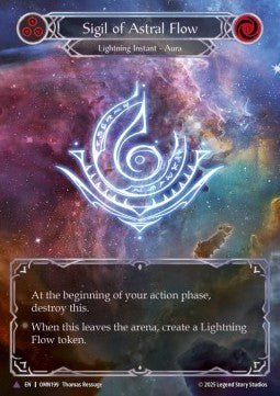 Sigil of Astral Flow (Marvel) [OMN199] (Omens of the Third Age) Cold Foil