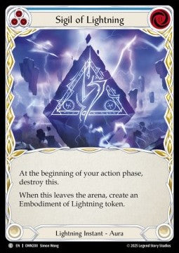 Sigil of Lightning [OMN200] (Omens of the Third Age) Regular