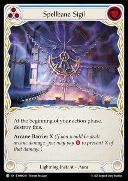 Spellbane Sigil [OMN201] (Omens of the Third Age) Regular