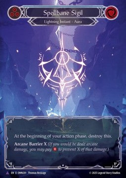Spellbane Sigil (Marvel) [OMN201] (Omens of the Third Age) Cold Foil