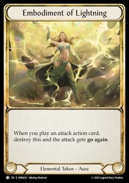 Embodiment of Lightning [OMN202] (Omens of the Third Age) Regular