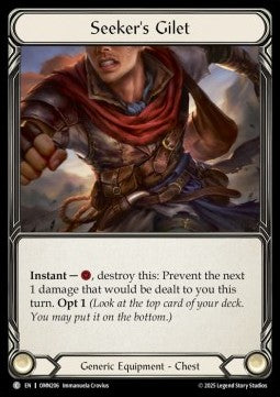 Seeker's Gilet [OMN206] (Omens of the Third Age) Regular