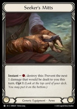 Seeker's Mitts [OMN207] (Omens of the Third Age) Regular