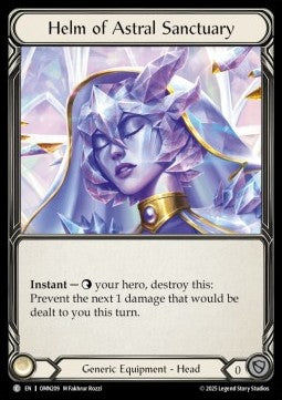 Helm of Astral Sanctuary [OMN209] (Omens of the Third Age) Regular