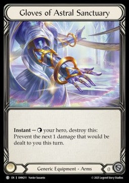 Gloves of Astral Sanctuary [OMN211] (Omens of the Third Age) Regular