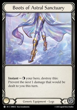 Boots of Astral Sanctuary [OMN212] (Omens of the Third Age) Regular