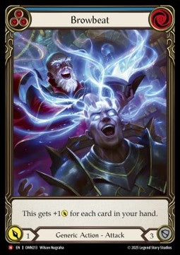 Browbeat (Extended Art) [OMN213] (Omens of the Third Age) Cold Foil