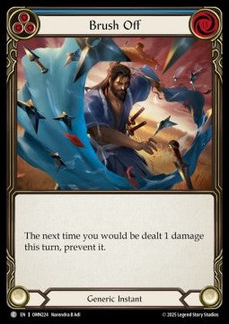 Brush Off (Blue) [OMN224] (Omens of the Third Age) Regular
