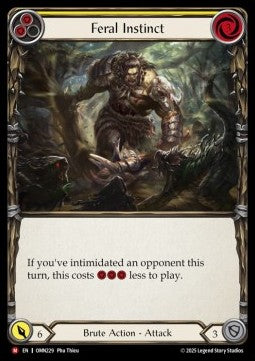 Feral Instinct [OMN229] (Omens of the Third Age) Regular