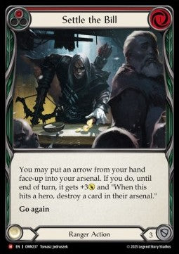 Settle the Bill [OMN237] (Omens of the Third Age) Rainbow Foil