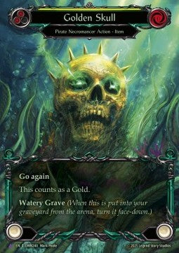 Golden Skull (Marvel) [OMN240] (Omens of the Third Age) Cold Foil