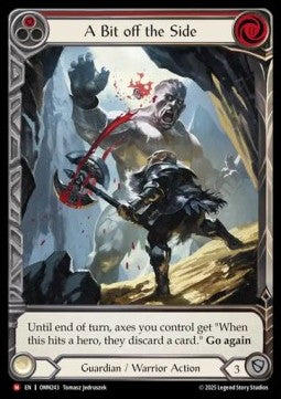 A Bit off the Side (Extended Art) [OMN243] (Omens of the Third Age) Cold Foil