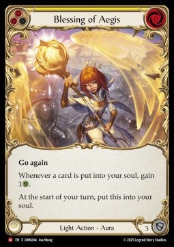 Blessing of Aegis [OMN244] (Omens of the Third Age) Regular