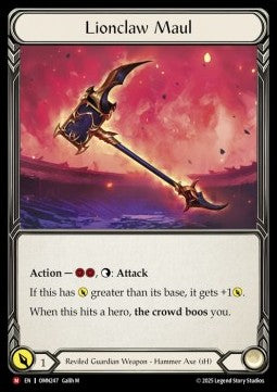 Lionclaw Maul [OMN247] (Omens of the Third Age) Regular