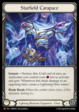 Starfield Carapace [OMN249] (Omens of the Third Age) Cold Foil