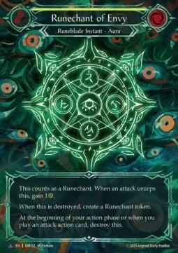 Runechant of Envy (Marvel) [OMN152] (Omens of the Third Age) Cold Foil