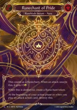 Runechant of Pride (Marvel) [OMN155] (Omens of the Third Age) Cold Foil