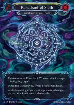 Runechant of Sloth (Marvel) [OMN156] (Omens of the Third Age) Cold Foil