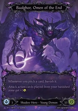 Baalghor, Omen of the End (Marvel) [OMN159] (Omens of the Third Age) Cold Foil