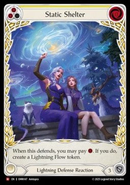 Static Shelter (Extended Art) [OMN147] (Omens of the Third Age) Cold Foil