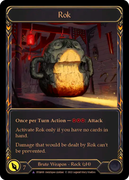 Rok (Marvel) [DYN005] (Dynasty) Cold Foil